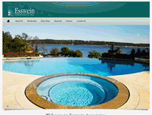 Tablet Screenshot of essweinassociates.com